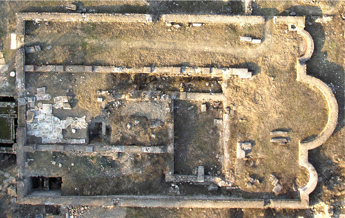 Une image contenant Ruines, bâtiment, Histoire, mur Description générée automatiquement