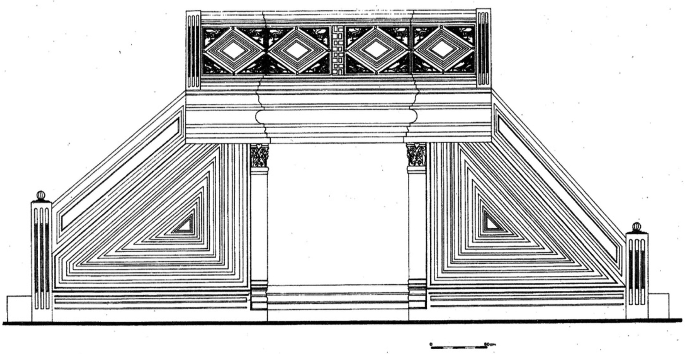 Une image contenant croquis, dessin, bâtiment, Rectangle Description générée automatiquement